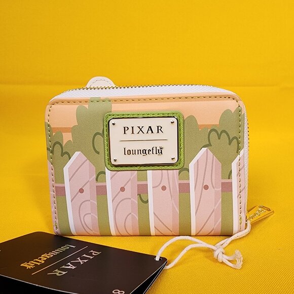 Loungefly Disney Pixar Up Carl & Ellie Mailbox Paint Zip Wallet NEW - Picture 5 of 11